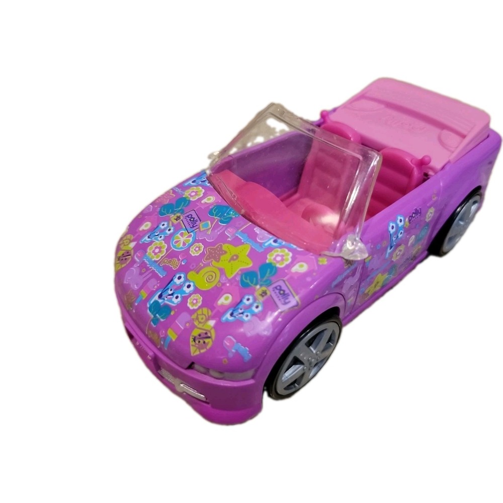 Polly Pocket Car Convertible Pink Designables Doll Toy Vehicle 2008